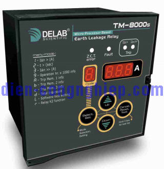 Hình ảnh relay bảo vệ dòng rò TM-8000s